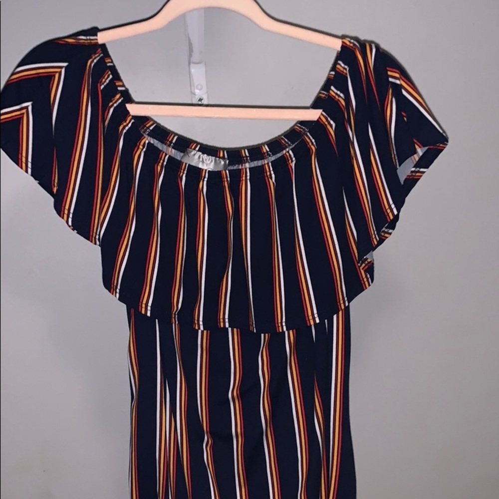 Stripped bodysuit
